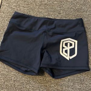 Navy blue born primitive shorts